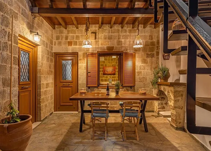 아파트 Margaritis Luxury Medieval House Rhodes City